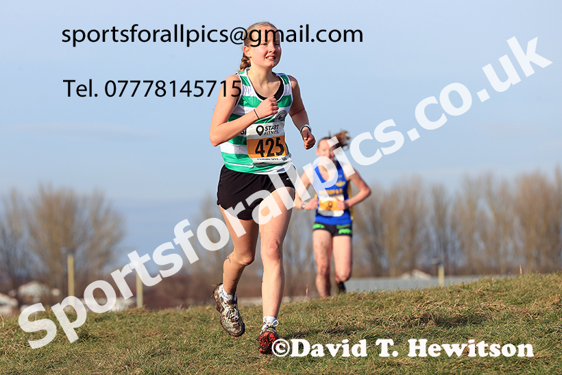 Girls Under-15s, 2025 Start Fitness NEHL Sherman Cup/Divison Shield, Temple Park, South Shields. Photo: David T. Hewitson/Sports for All Pics